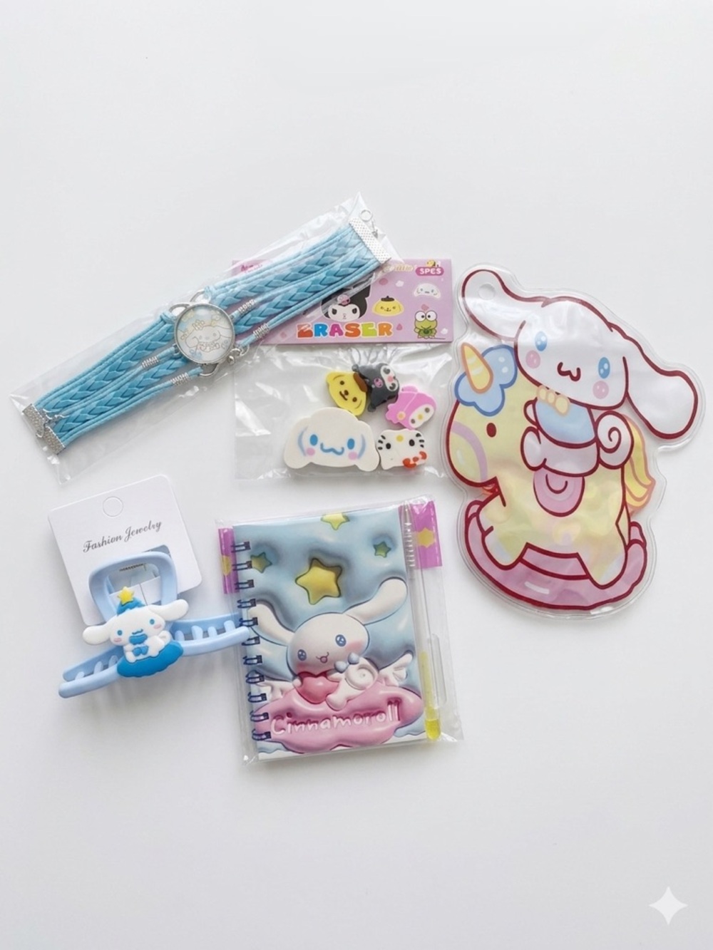 Cute Cinnamoroll 5 Item Bundle - NWT